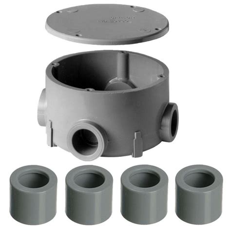 4 1 2 round junction box|3 4 conduit price.